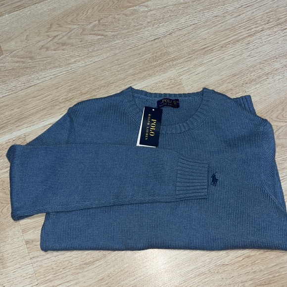 POLO RALPH LAUREN Men's Cotton Crewneck Sweater - Picture 4 of 8